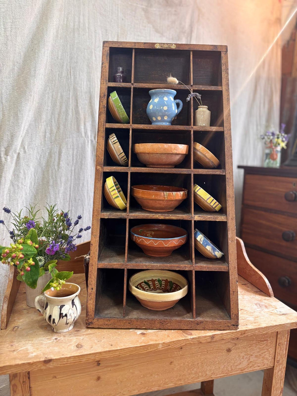 H.W. Caslon &amp; Co Ltd Typesetters Display Stand