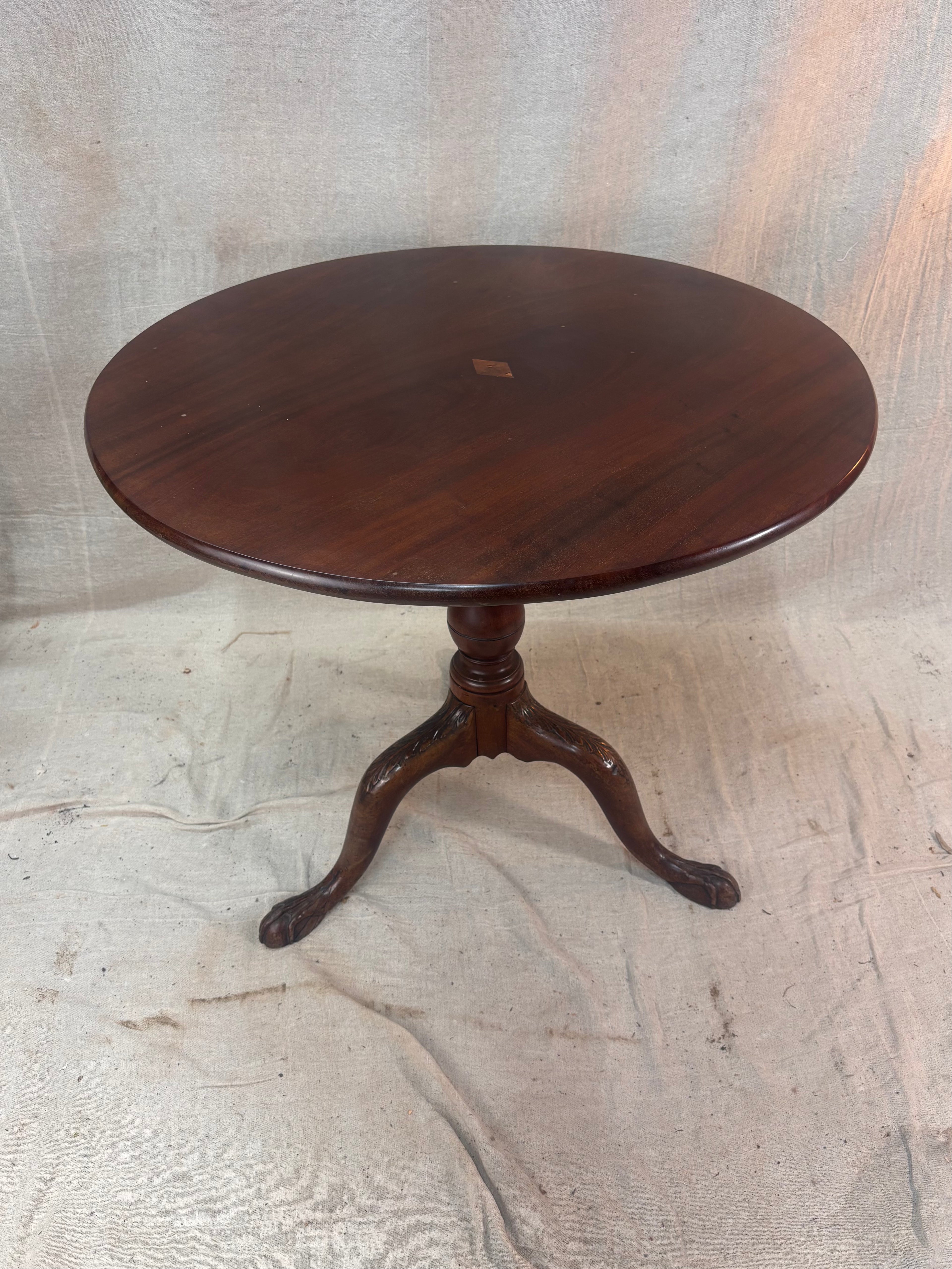 Tilt Top Wine Table