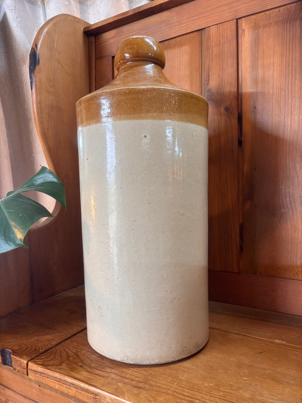 Stoneware Ginger Beer Flagon from Herne Bay, Kent.
