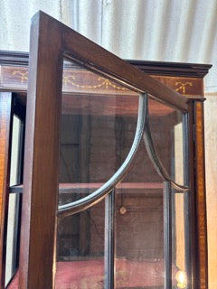 Edwardian Mahogany Glazed Display Cabinet