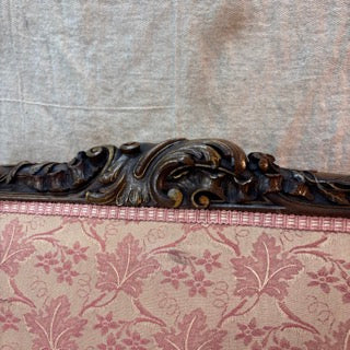 Late 19th Century French Style Carved Sofa