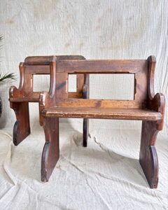 Rustic Church Pews