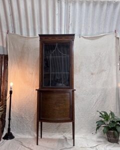 Edwardian Mahogany Glazed Display Cabinet